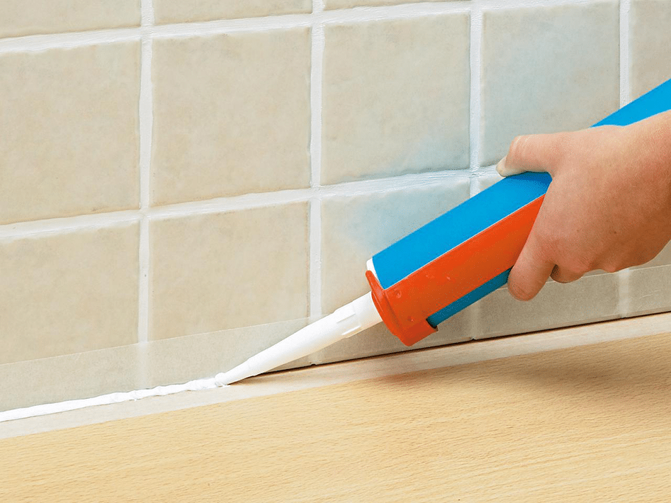 How to install silicone sealant